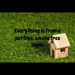 Everything’s from a smoke and pet free home!